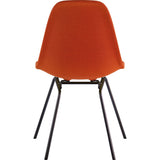 NyeKoncept Mid Century Classroom Side Chair | Lava Red/Gunmetal 331004CL3