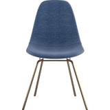 NyeKoncept Mid Century Classroom Side Chair | Dodger Blue/Brass 331006CL2