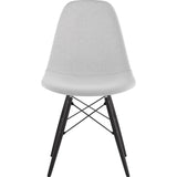 NyeKoncept Mid Century Dowel Side Chair | Glacier White/Gunmetal 331007EW3