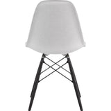 NyeKoncept Mid Century Dowel Side Chair | Glacier White/Gunmetal 331007EW3