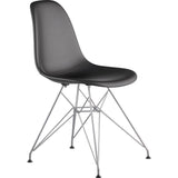 NyeKoncept Mid Century Eiffel Side Chair | Milano Black/Nickel 331009EM1
