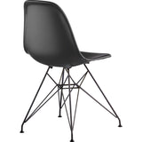 NyeKoncept Mid Century Eiffel Side Chair | Milano Black/Gunmetal 331009EM3