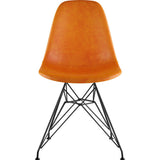 NyeKoncept Mid Century Eiffel Side Chair | Burnt Orange/Gunmetal 331011EM3