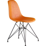 NyeKoncept Mid Century Eiffel Side Chair | Burnt Orange/Gunmetal 331011EM3