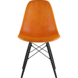 NyeKoncept Mid Century Dowel Side Chair | Burnt Orange/Gunmetal 331011EW3