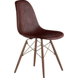 NyeKoncept Mid Century Dowel Side Chair | Aged Cognac/Brass 331014EW2