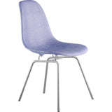 NyeKoncept Mid Century Classroom Side Chair | Weathered Blue/Nickel 331015CL1