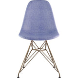 NyeKoncept Mid Century Eiffel Side Chair | Weathered Blue/Brass 331015EM2