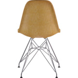 NyeKoncept Mid Century Eiffel Side Chair | Aged Maple/Nickel 331016EM1