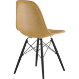 NyeKoncept Mid Century Dowell Side Chair | Aged Maple/Gunmetal 331016EW3
