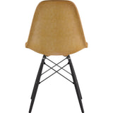 NyeKoncept Mid Century Dowell Side Chair | Aged Maple/Gunmetal 331016EW3