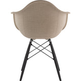 NyeKoncept Mid Century Dowel Arm Chair | Light Sand/Gunmetal 332001EW3