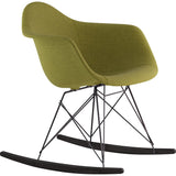 NyeKoncept Mid Century Rocker Chair | Avocado Green/Gunmetal 332002RO3