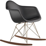 NyeKoncept Mid Century Rocker Chair | Milano Black/Brass 332009RO2