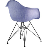 NyeKoncept Mid Century Eiffel Arm Chair | Weathered Blue/Gunmetal 332015EM3