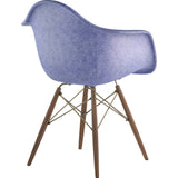 NyeKoncept Mid Century Dowel Arm Chair | Weathered Blue/Brass 332015EW2