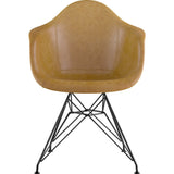 NyeKoncept Mid Century Eiffel Arm Chair | Aged Maple/Gunmetal 332016EM3