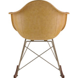 NyeKoncept Mid Century Rocker Chair | Aged Maple/Brass 332016RO2