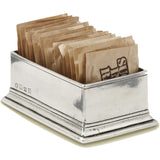 Match Pewter Sugar Packet/Business Card Holder