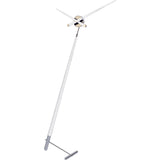 Nomon Pisa L Floor Clock | Steel/Chromed Brass/Walnut