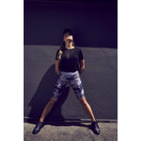 Koral Double Layer Tencel Tee | Black