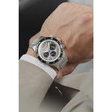 Spinnaker Hydrofoil Chrono SP-5086-33 Quartz Watch | Silver White