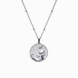 Awe Inspired Mini Florence Nightingale Necklace | Standard Saturn Chain