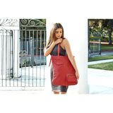 Kiko Leather Fold n Hold Tote Bag