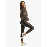 Koral Sofia Netz Pullover | Brown Leopard