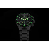 Spinnaker Hydrofoil Chrono SP-5086-44 Quartz Watch | Green/Steel