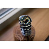 Lum-Tec 350M-3 Diving Watch | Steel Strap