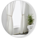 Umbra Hub Wall Mirror | White