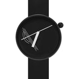 Projects Watches Diagram 17 Black Watch | Black Silicone 7217B-BS