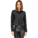 Koral Pump Open Mesh Pullover | Black