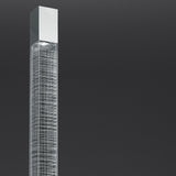 Artemide Mimesi LED Floor Light 42W+3W 30k Chrome