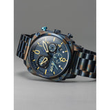 AVI-8 Hawker Hunter AV-4052-33 Retrograde Air Camo Japanese Quartz Chronograph Watch | Stainless Steel/Blue