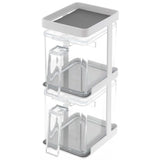 Yamazaki Tower Salt & Sugar 2 Containers W/ Vertical Rack