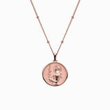 Awe Inspired Mini Joan of Arc Necklace | Saturn Chain