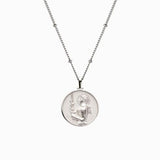 Awe Inspired Mini Joan of Arc Necklace | Saturn Chain