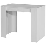 Symbiosis Elastic Expandable Console Table | White