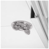 Symbiosis Elastic Expandable Console Table | White