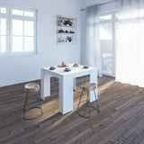 Symbiosis Elastic Expandable Console Table | White