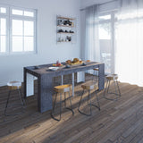 Symbiosis Elastic Expandable Console Table | Concrete