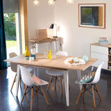 Symbiosis Prism Extendable Dining Table | Natural Oak