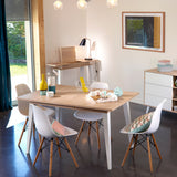 Symbiosis Prism Extendable Dining Table | Natural Oak