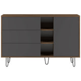 Symbiosis Aero Sideboard | Walnut / Grey