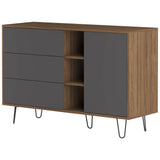 Symbiosis Aero Sideboard | Walnut / Grey