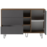 Symbiosis Aero Sideboard | Walnut / Grey