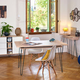 Symbiosis Aero Extendable Dining Table | Natural Oak