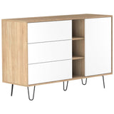 Symbiosis Aero Sideboard | Natural Oak / White